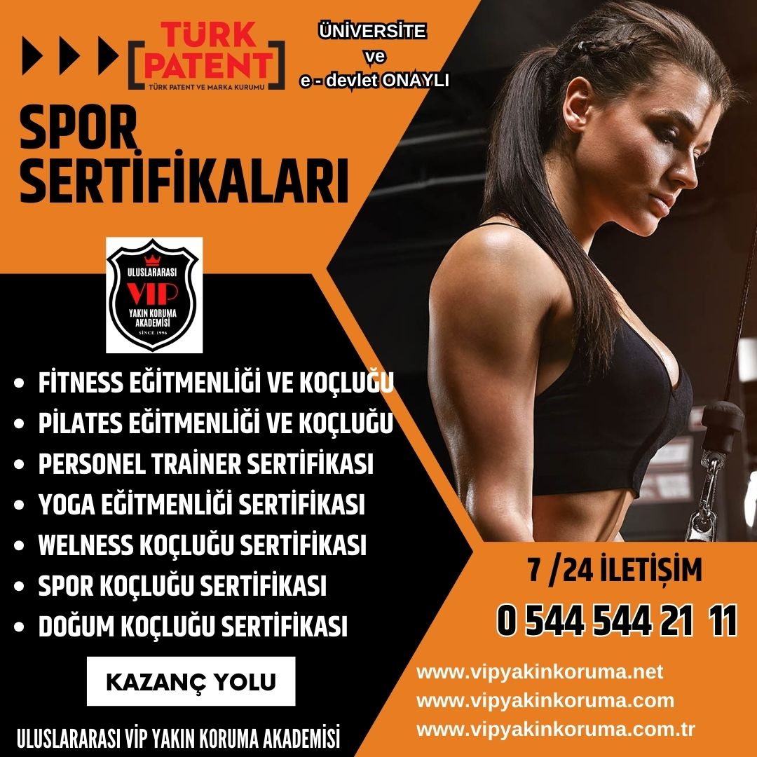 SPOR SEKTÖRÜNDE HER TÜRLÜ SERTİFİKA LI EĞİTİML